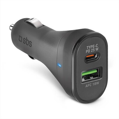 SBS - Car charger TECRPD25W-Nero