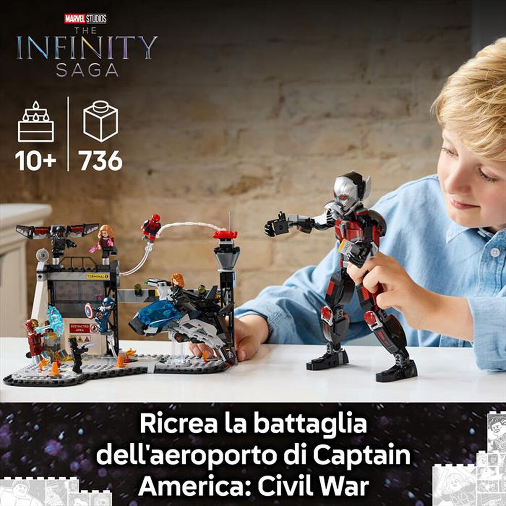 Immagine del prodotto LEGO - SUPER HEROES Captain America: Civil War 76314