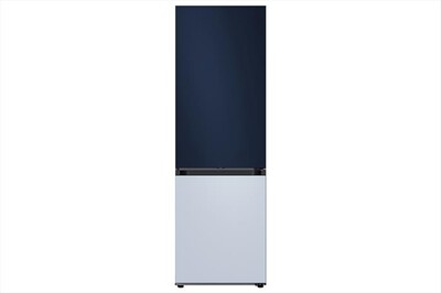 SAMSUNG - Frigorifero combinato F-RB34D153448 BESPOKE-Satin NAVY-Satin Sky Blu