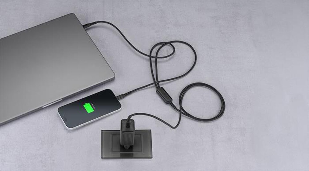 Immagine del prodotto CELLULARLINE - Cavo USB-C intrecciato da 150 cm-Nero