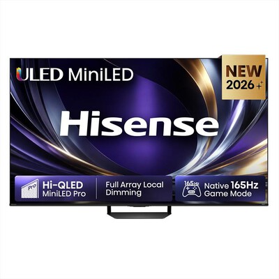 HISENSE - Smart TV 55" Mini LED 4K 55U7S PRO 165Hz-NERO