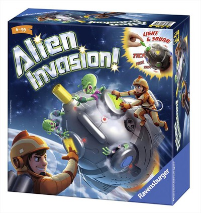 RAVENSBURGER - RAVENSBURGER ALIEN INVASION - GIOCO IN SCATOLA