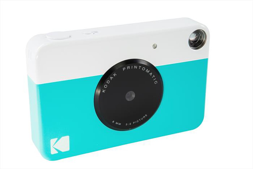 "KODAK - Fotocamera compatta PRINTOMATIC-Blu"