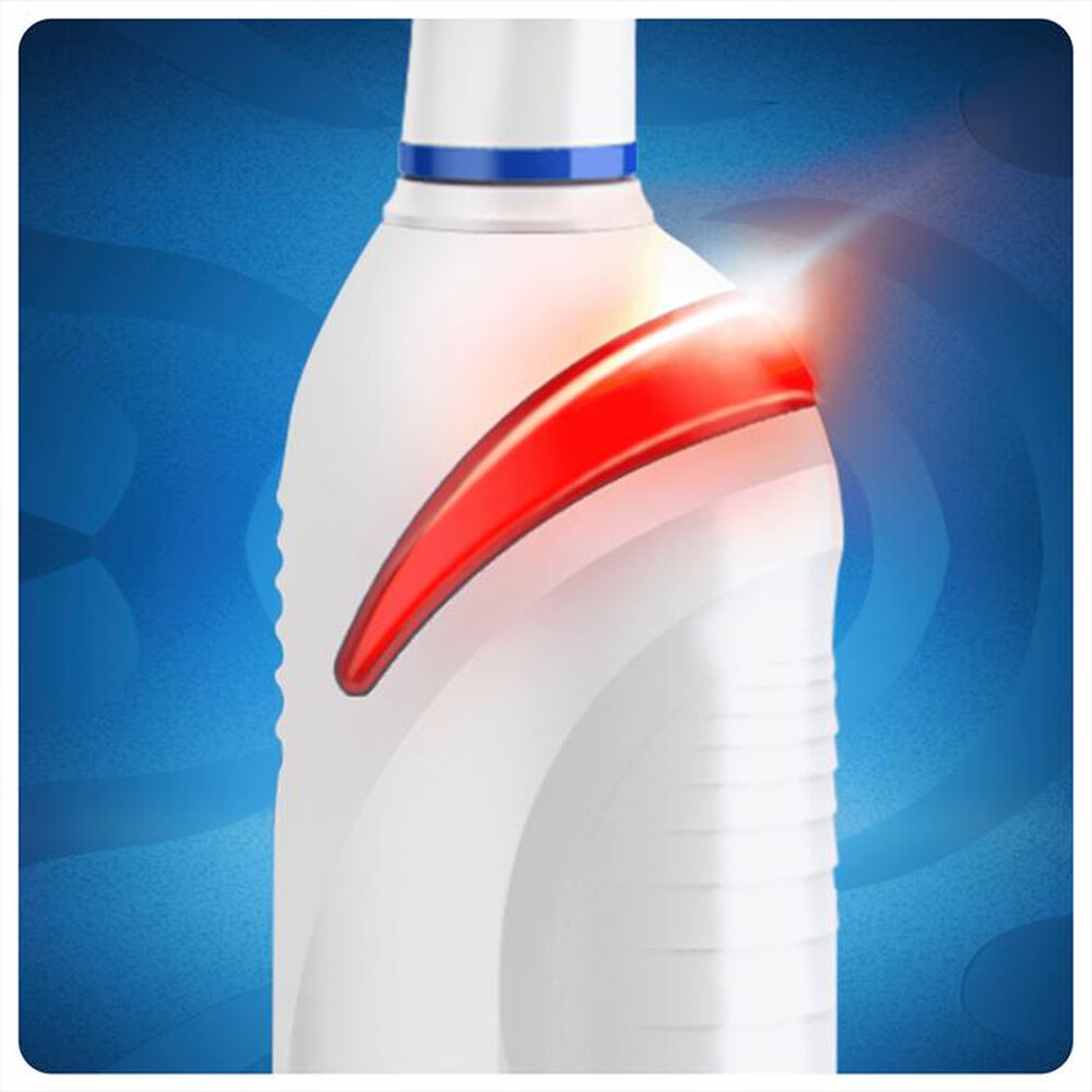 "ORAL-B - Spazzolino elettrico ricaricabile SMARTSERIES TEEN-Bianco"