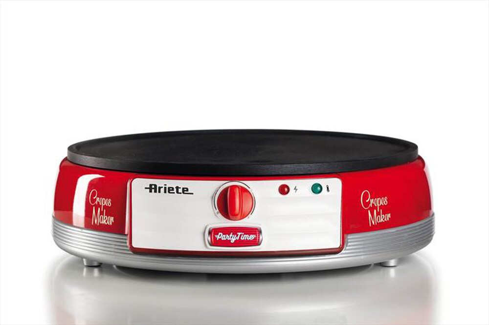 Immagine del prodotto ARIETE - 0202/00 PIASTRA PER CREPES-Red,Silver,White