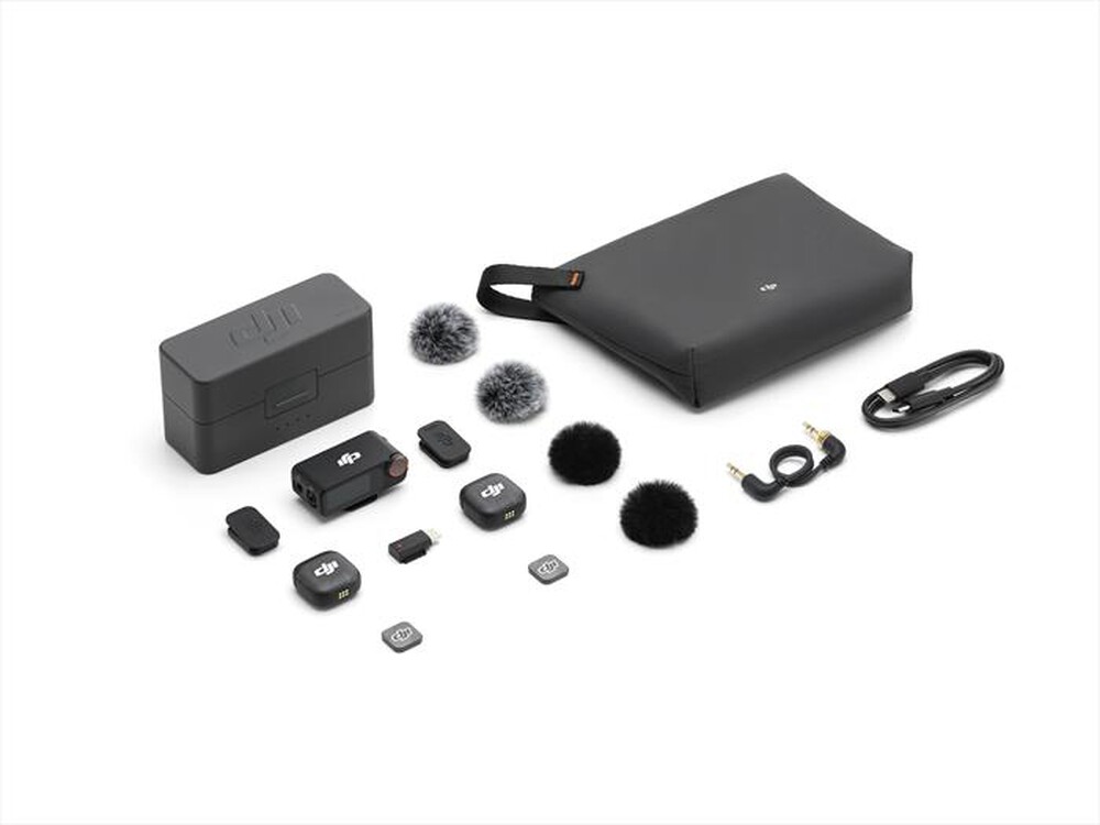 Immagine del prodotto DJI - MIC 3 Mini microfono wireless avanzato-Nero