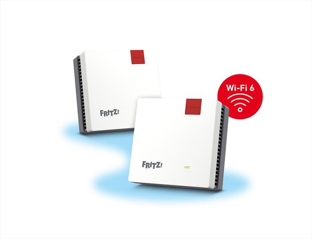 Immagine del prodotto FRITZ! - MESH WIFI SET 1600 2PACK-bianco/rosso
