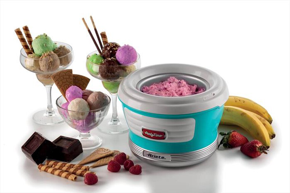 Immagine del prodotto ARIETE - 0643 Party Time Gelatiera con cestello da 1,5L-celeste