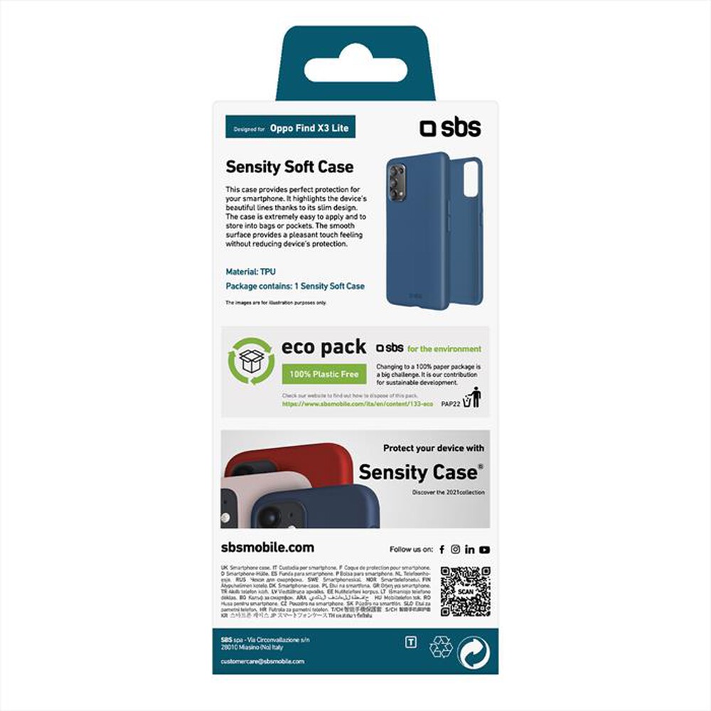 Immagine del prodotto SBS - TESENSCOVOPFX3LB-Persian Blue