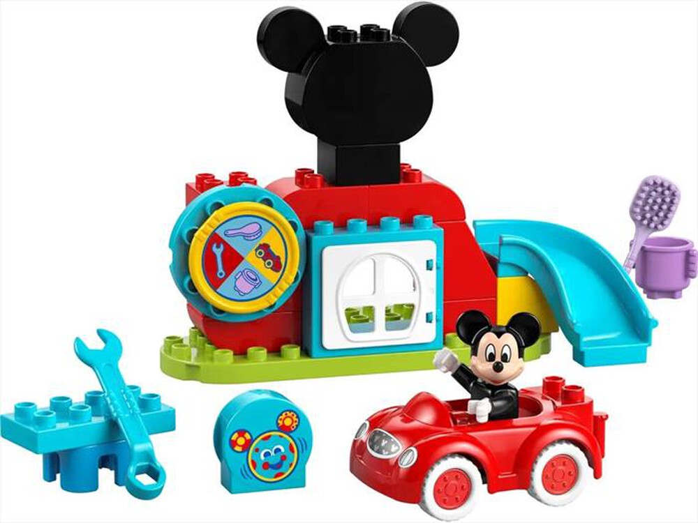 "LEGO - DISNEY La casa e l’auto di Topolino - 10454-Multicolore"