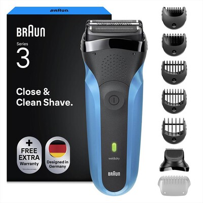 BRAUN - Rasoio SHAVER 310BT-BLU