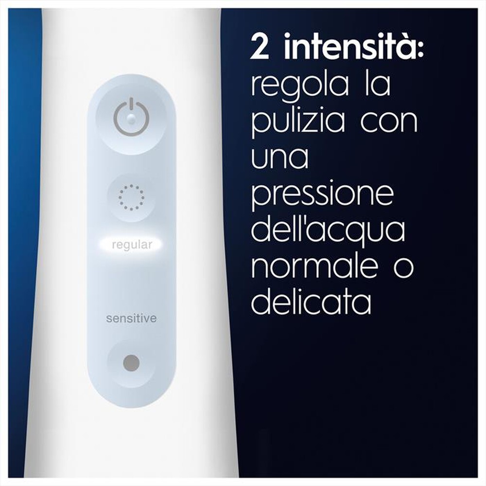 "ORAL-B - Idropulsore Portatile Aquacare 4-BIANCO/BLU"
