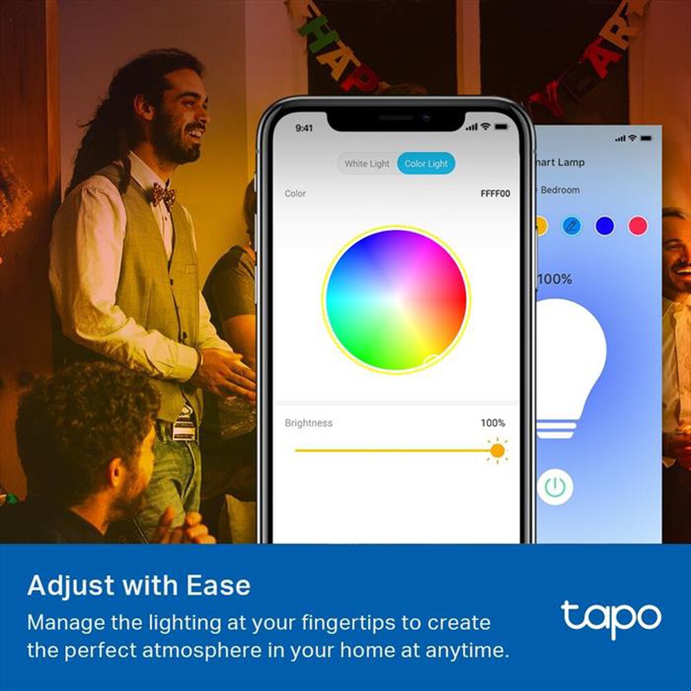 "TP-LINK - TL13 MULTI-COLOR SMART WI-FI LIGHT BULB-."