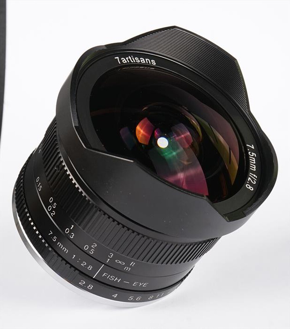 Immagine del prodotto 7ARTISANS - OBIETTIVO 7.5MM F2.8 SONY E-Black