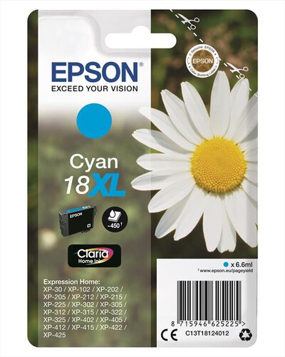 EPSON - C13T18124022-Ciano