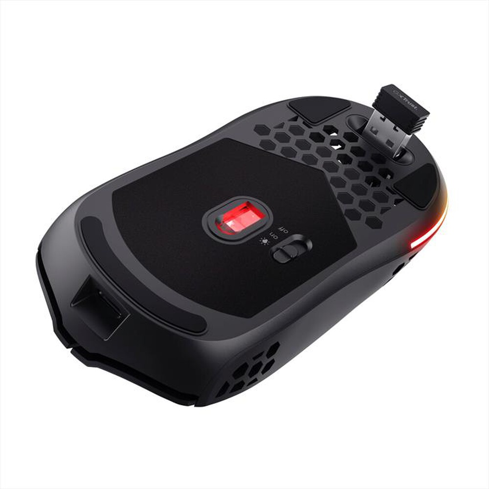 "TRUST - GXT929 HELOX WIRELESS LIGHTWEIGHT MOUSE-Black/LED"
