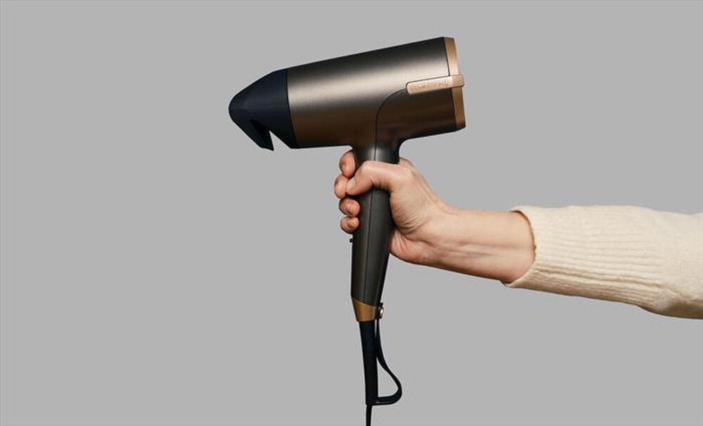 "REMINGTON - Asciugacapelli D6077-grigio/bronzo"