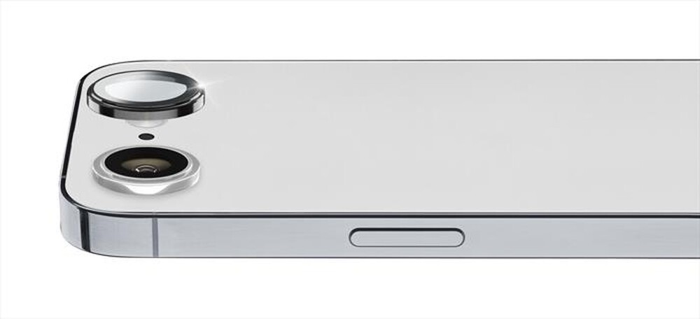 Immagine del prodotto CELLULARLINE - Pellicola CAMERA LENS RING per iPhone 16E-Trasparente