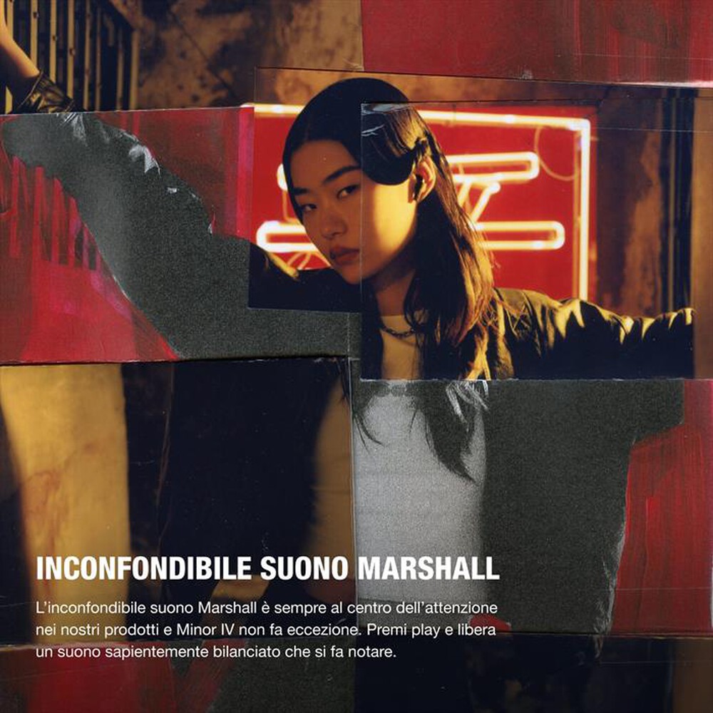 Immagine del prodotto MARSHALL - Auricolare bluetooth Minor IV TWS-Nero