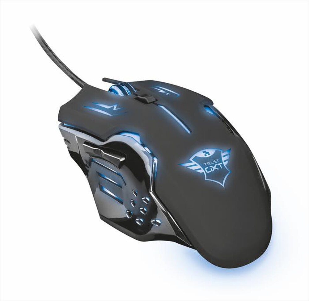 "TRUST - RAVA ILLTED GAMING MSE-Black"