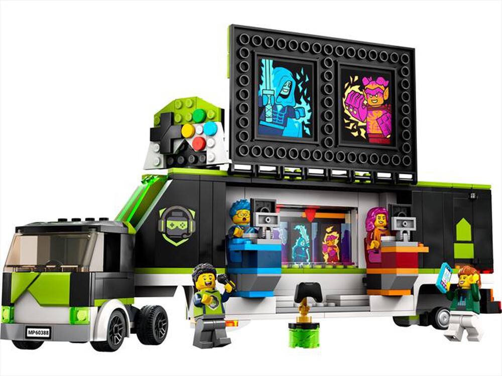 "LEGO - CITY CAMION DEI TORNEI DI GIOCO - 60388-Multicolore"