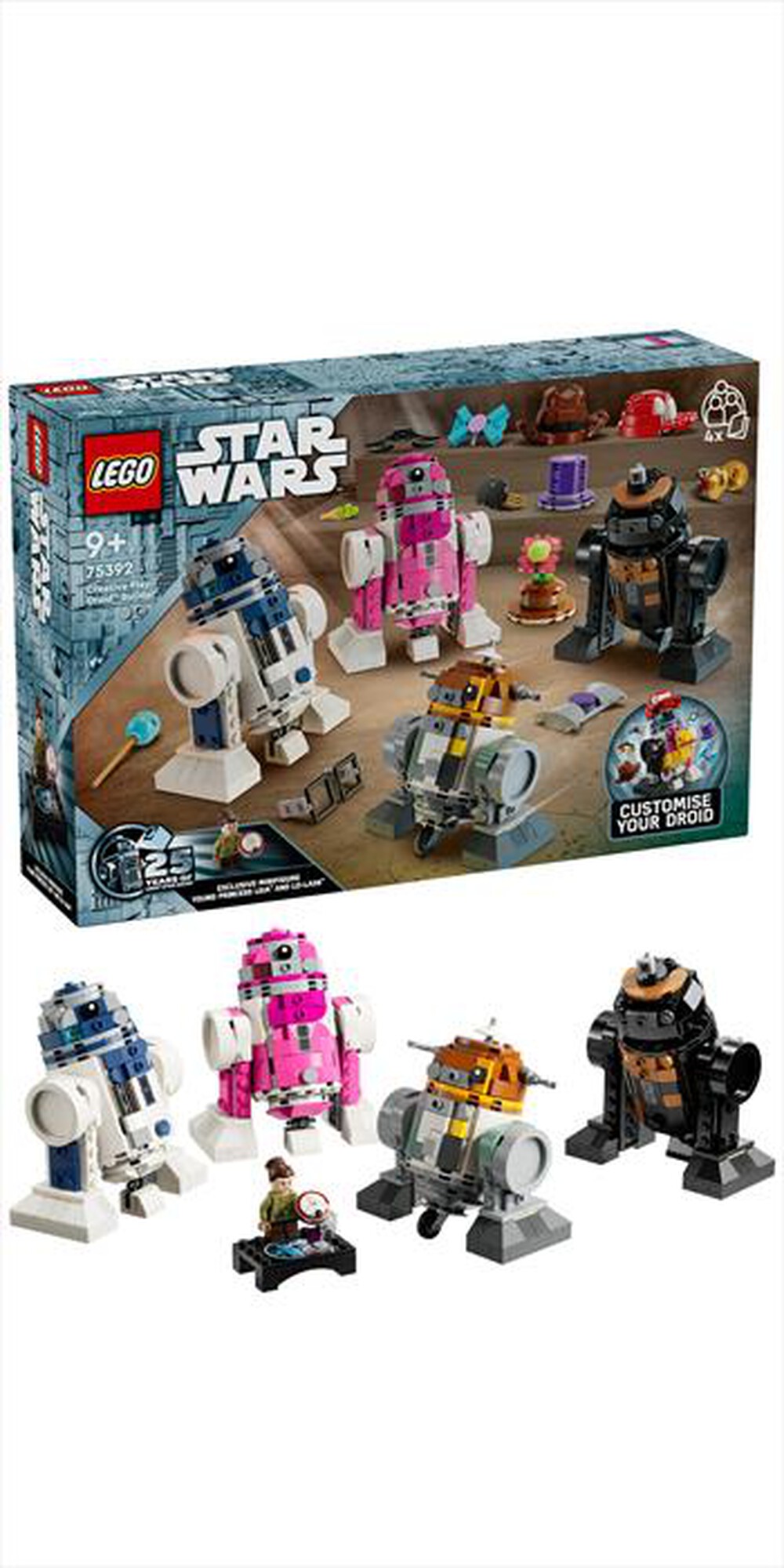"LEGO - 75392 GIOCO CREATIVO - COSTRUISCI UN DROIDE-,"