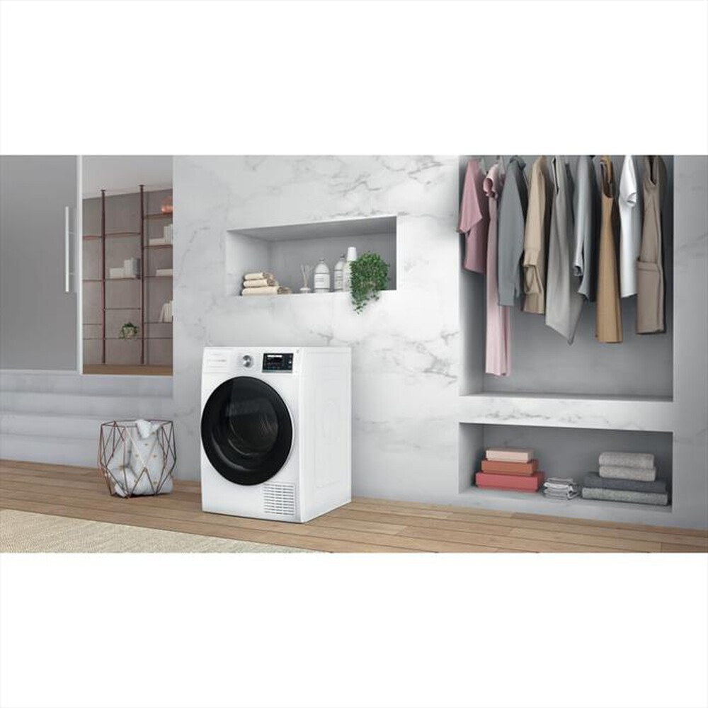 "WHIRLPOOL - Asciugatrice SUPREME SILENCE W7X D95WR IT 9Kg A+++-Bianco"