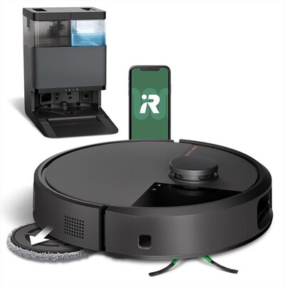 iROBOT - ROOMBA PLUS 505 COMBO AUTOWASH DOCK-Black