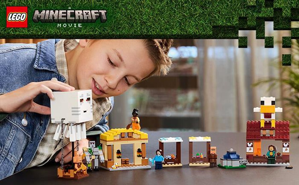 Immagine del prodotto LEGO - MINECRAFT Attacco al villaggio Ghast-pallone 21273