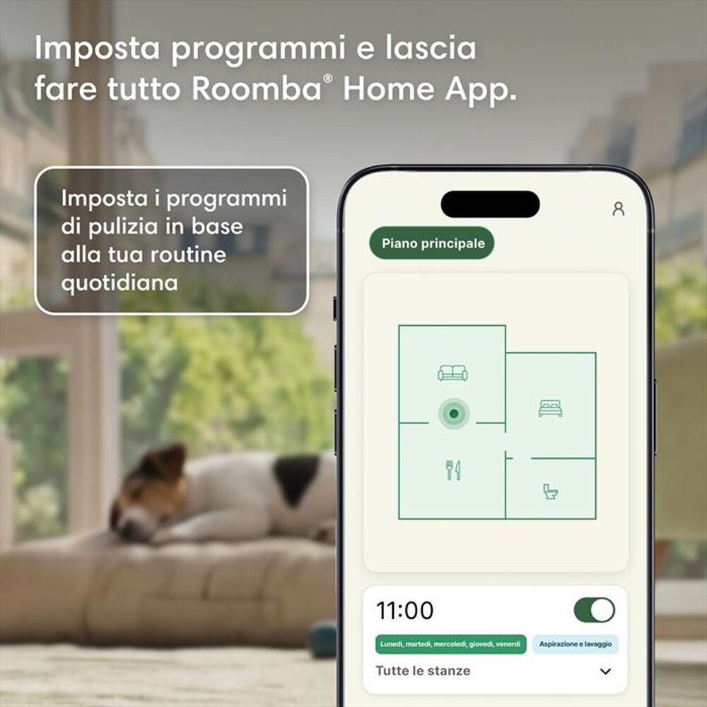 Immagine del prodotto iROBOT - Robot 2in1 ROOMBA PLUS 415 COMBO+DOCK-White