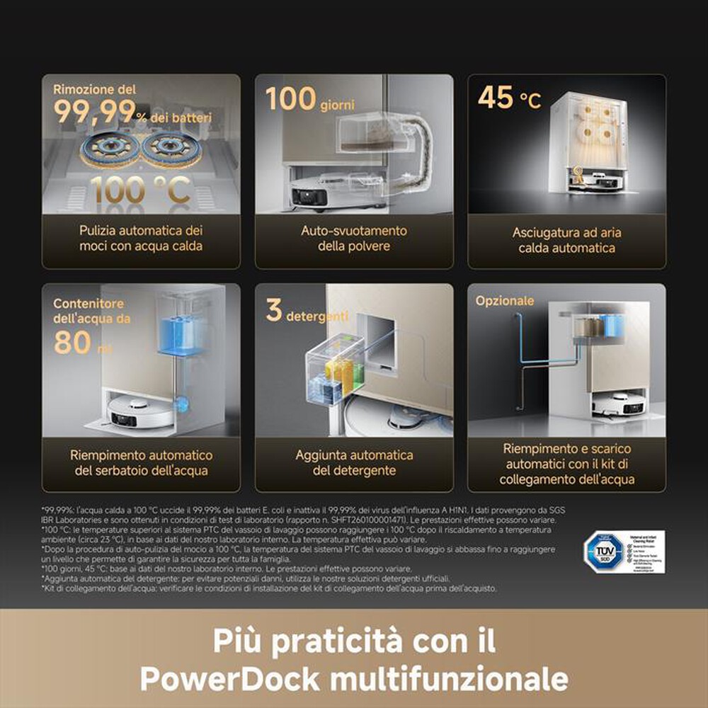 Immagine del prodotto DREAME - Aspirapolvere robot MATRIX 10 PROVIM-Bianco