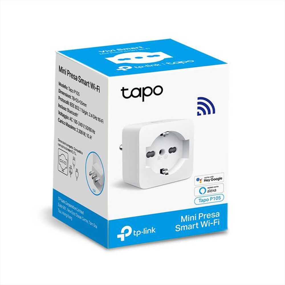 "TP-LINK - TAPO P105 - MINI PRESA ELETTRICA SMART"