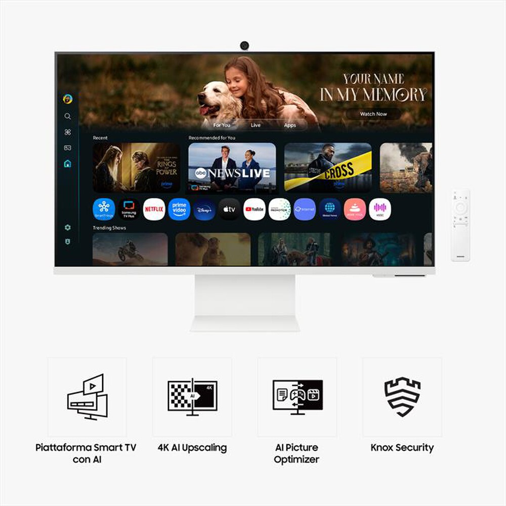 Immagine del prodotto SAMSUNG - SMART MONITOR M8 - M80F DA 32" UHD