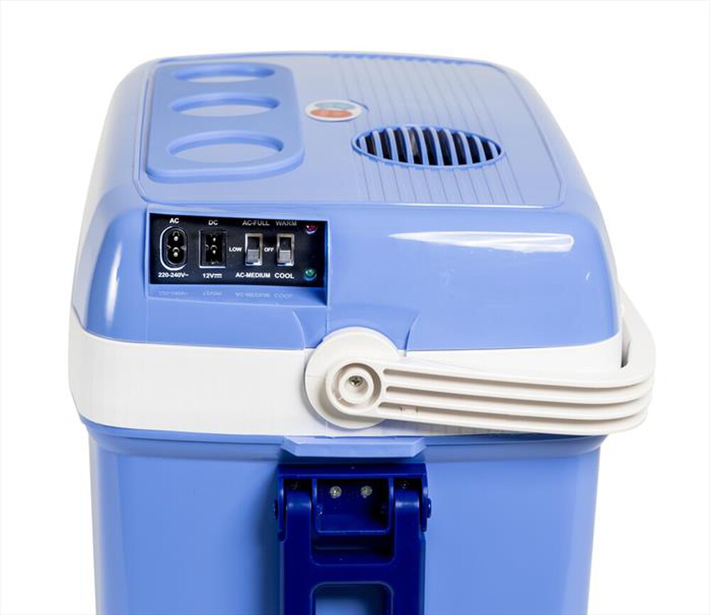 "MELCHIONI FAMILY - Frigo portatile elettrico trolley CONSERVO30-Blu"