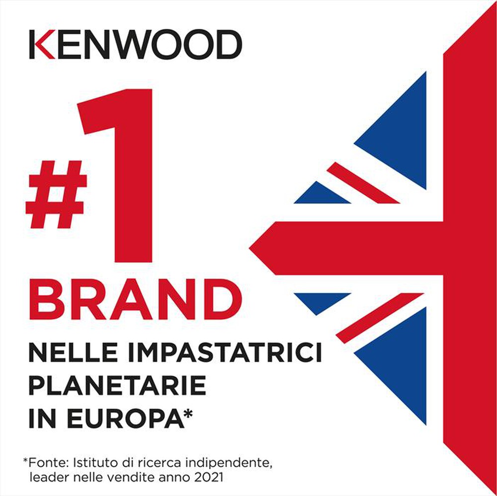 "KENWOOD. - Impastatrice planetaria Prospero+ KHC29.A0SI-SILVER"