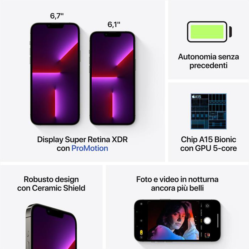 "APPLE - iPhone 13 Pro Max 512GB-Grafite"