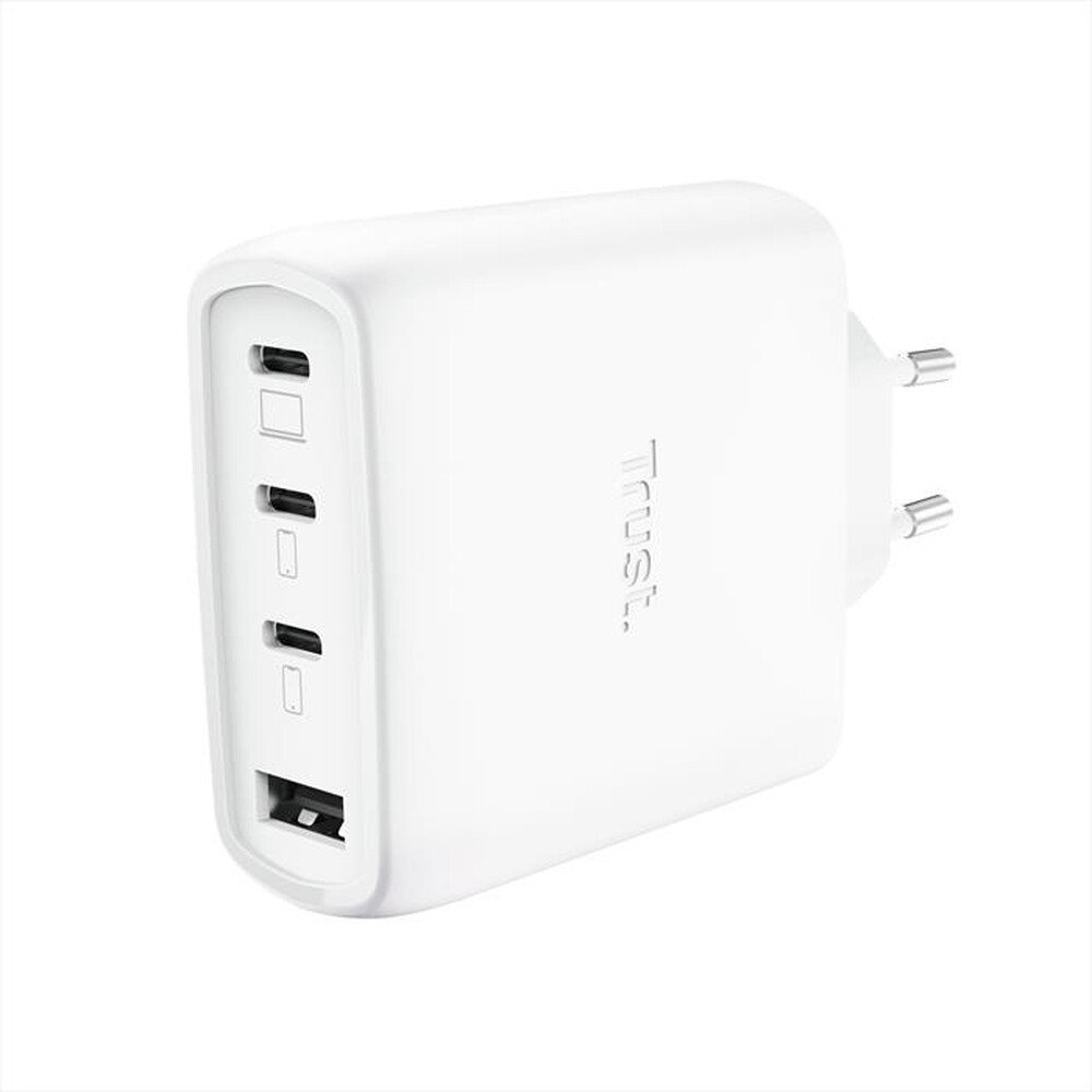 Immagine del prodotto TRUST - Caricabatteria USB GaN a 4 porte 65 W MAXO 65W 4P-White