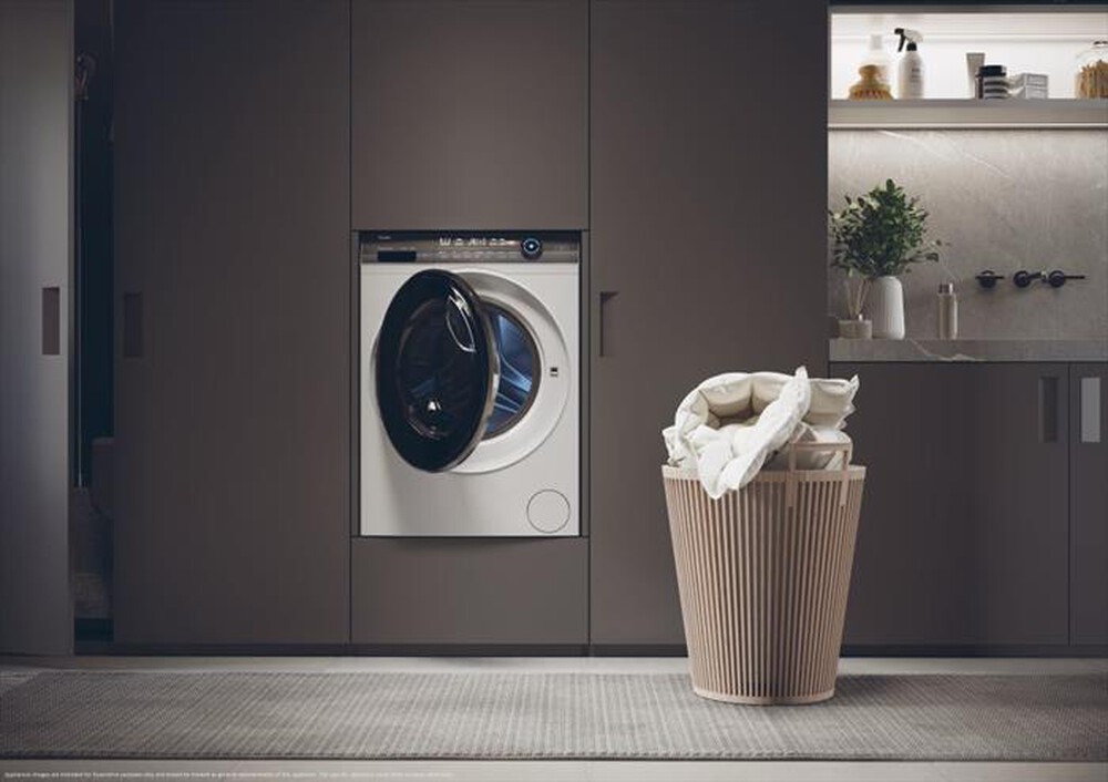 "HAIER - Lavatrice HW90-B14IGIU1-IT 9 Kg Classe B-Bianco"