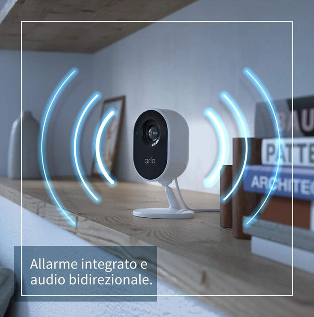 "ARLO - ESSENTIAL INDOOR 1 CAM-WHITE"