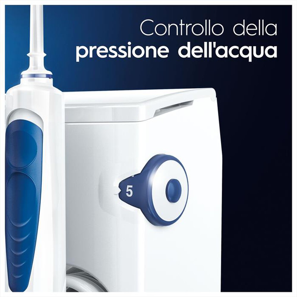 "ORAL-B - Spazzolino + idropulsore HEALTH CENTER-Bianco"