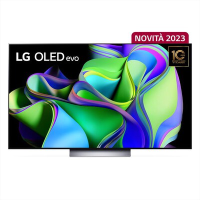 LG - Smart TV OLED UHD 4K 77" OLED77C34LA-Argento