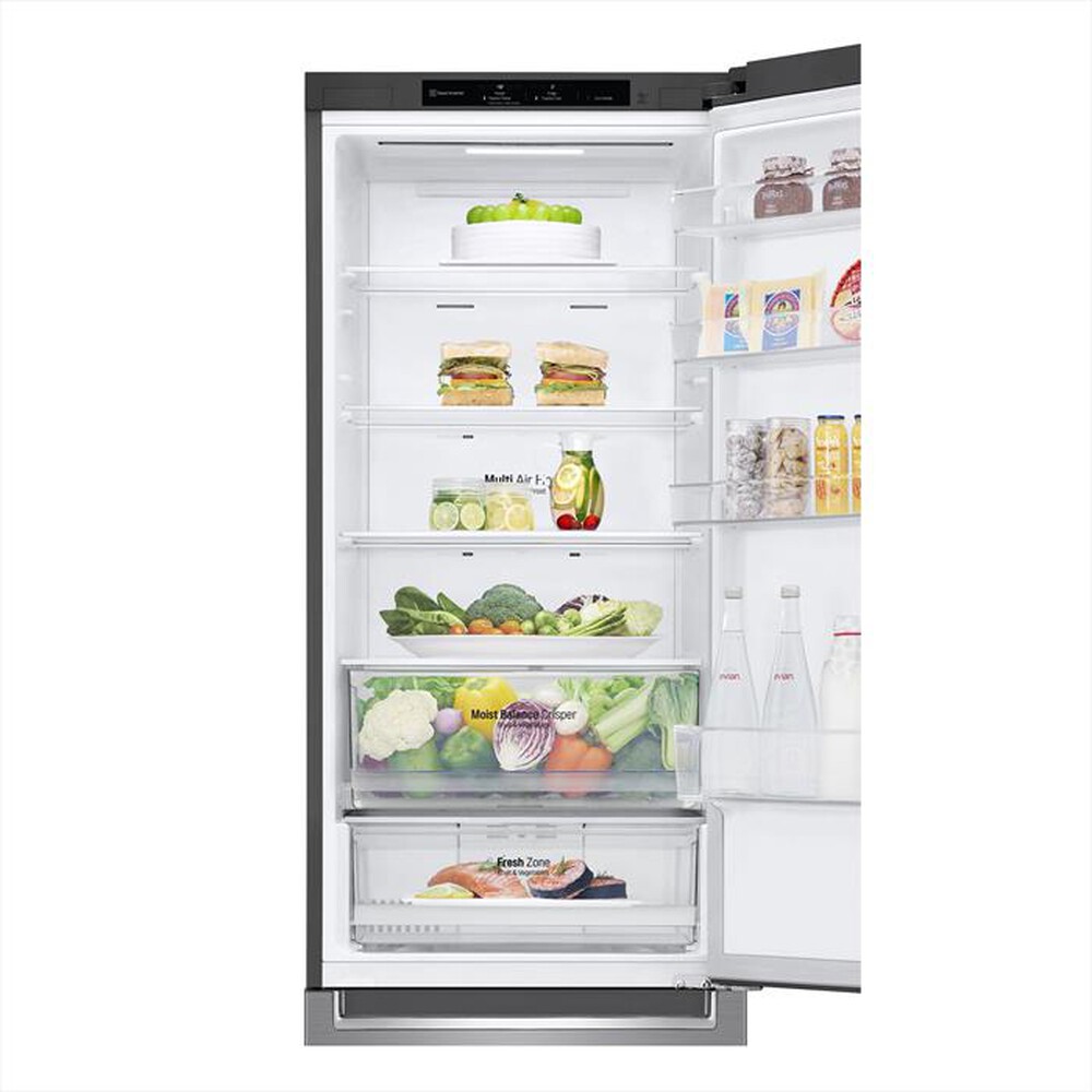 "LG - Frigorifero combinato GBB62PZJMN Classe E 384 lt-Argento"