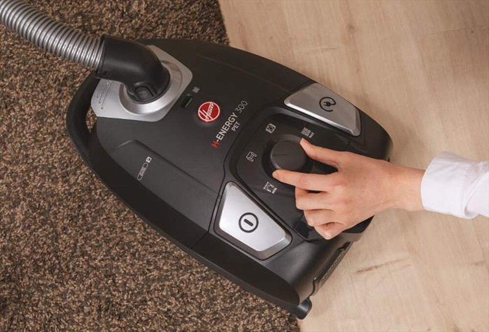 "HOOVER - Aspirapolvere a traino HE320PET-Nero"