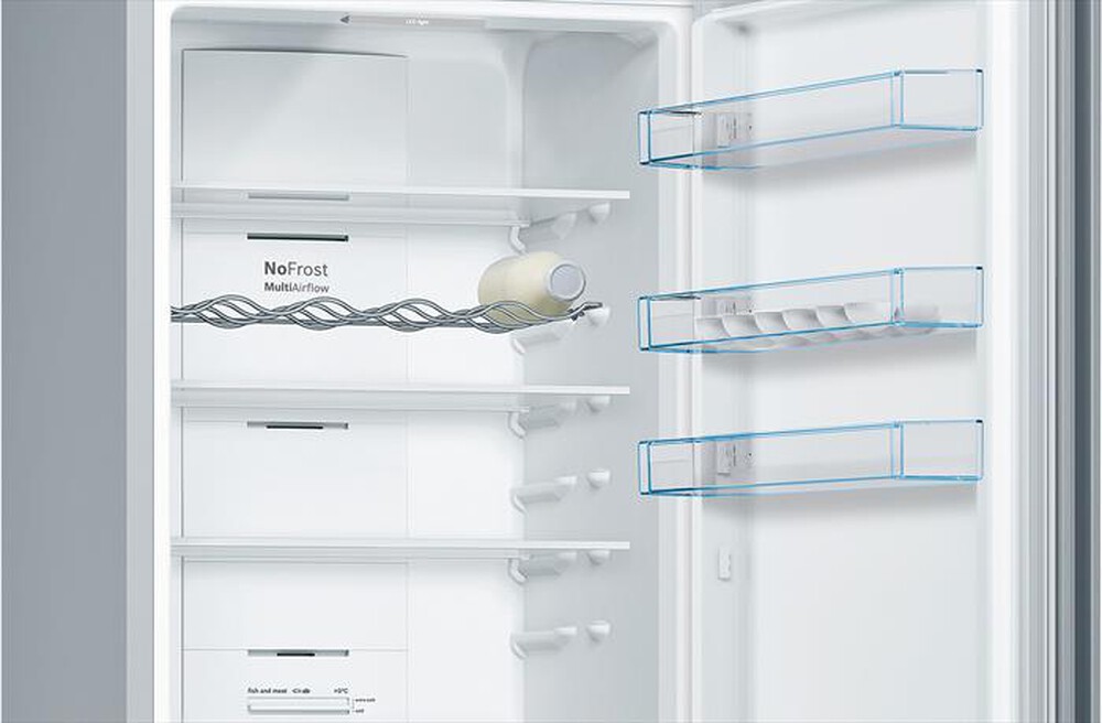Immagine del prodotto BOSCH - Frigorifero Combinato KGN392LDC Classe D 203x60 cm-Metal look