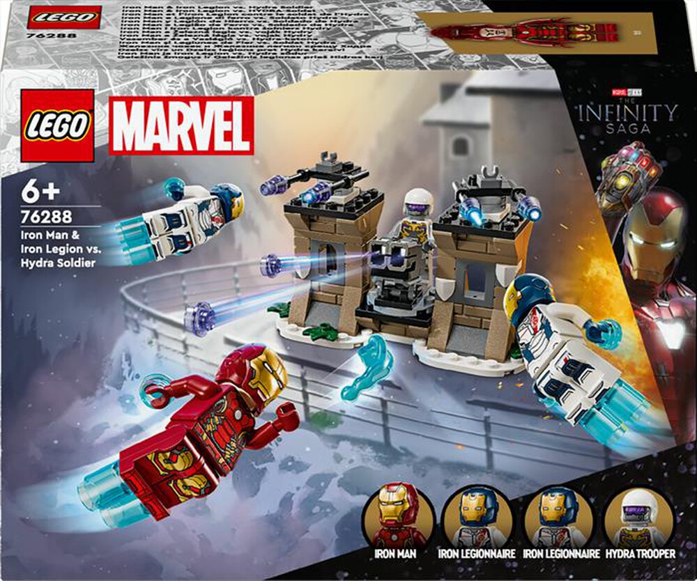 Immagine del prodotto LEGO - Iron Man e Legione di ferro vs Soldato Hydra 76288