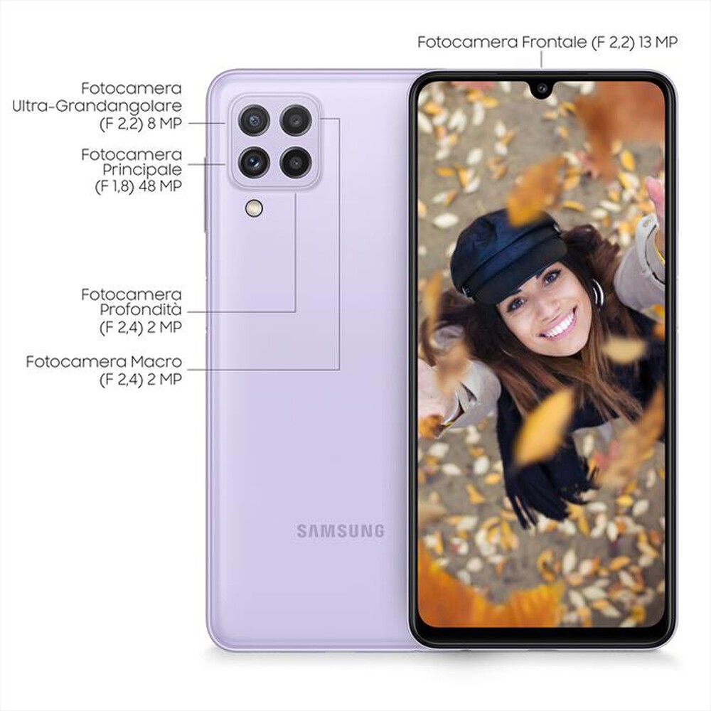 Immagine del prodotto SAMSUNG - GALAXY A22-Violet