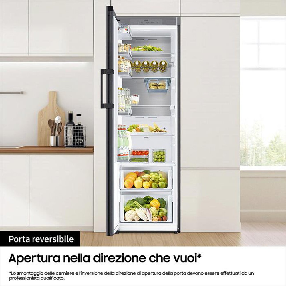 "SAMSUNG - Congelatore verticale F-RZ32F1039 BESPOKE Classe F-Satin Beige"