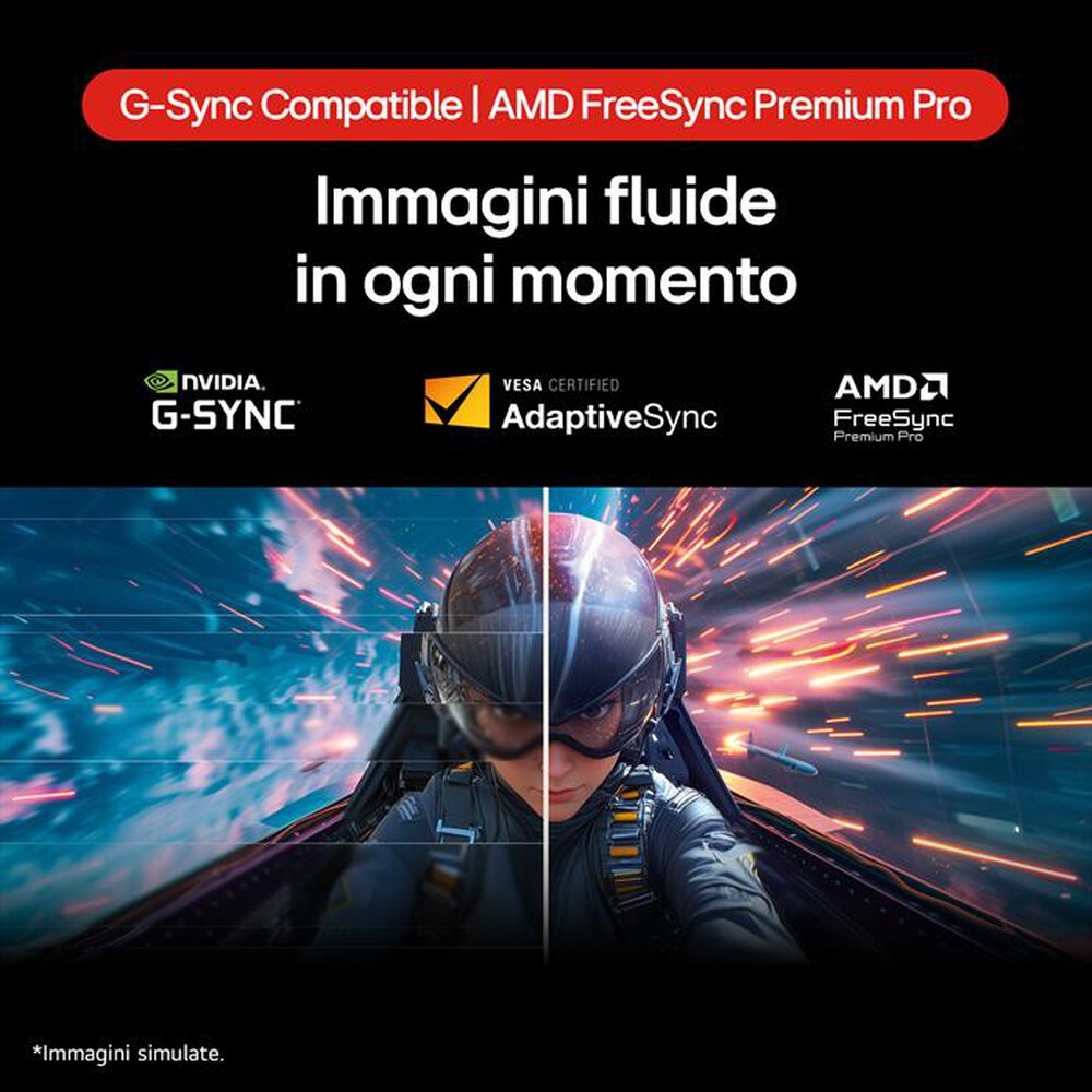 Immagine del prodotto LG - Monitor OLED 26,5" 27GX700A-B-Black