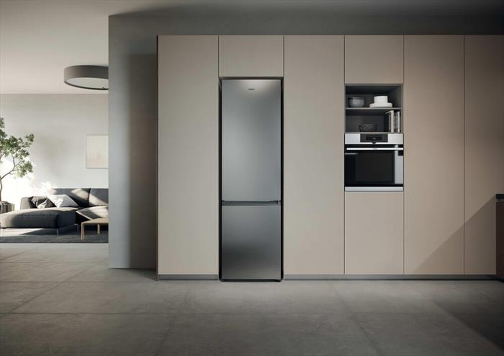 Immagine del prodotto HAIER - Frigorifero combinato HDPR1620ANPK Classe A 409lt-Acciaio inox