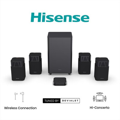 HISENSE - Home Theatre HT SATURN-NERO